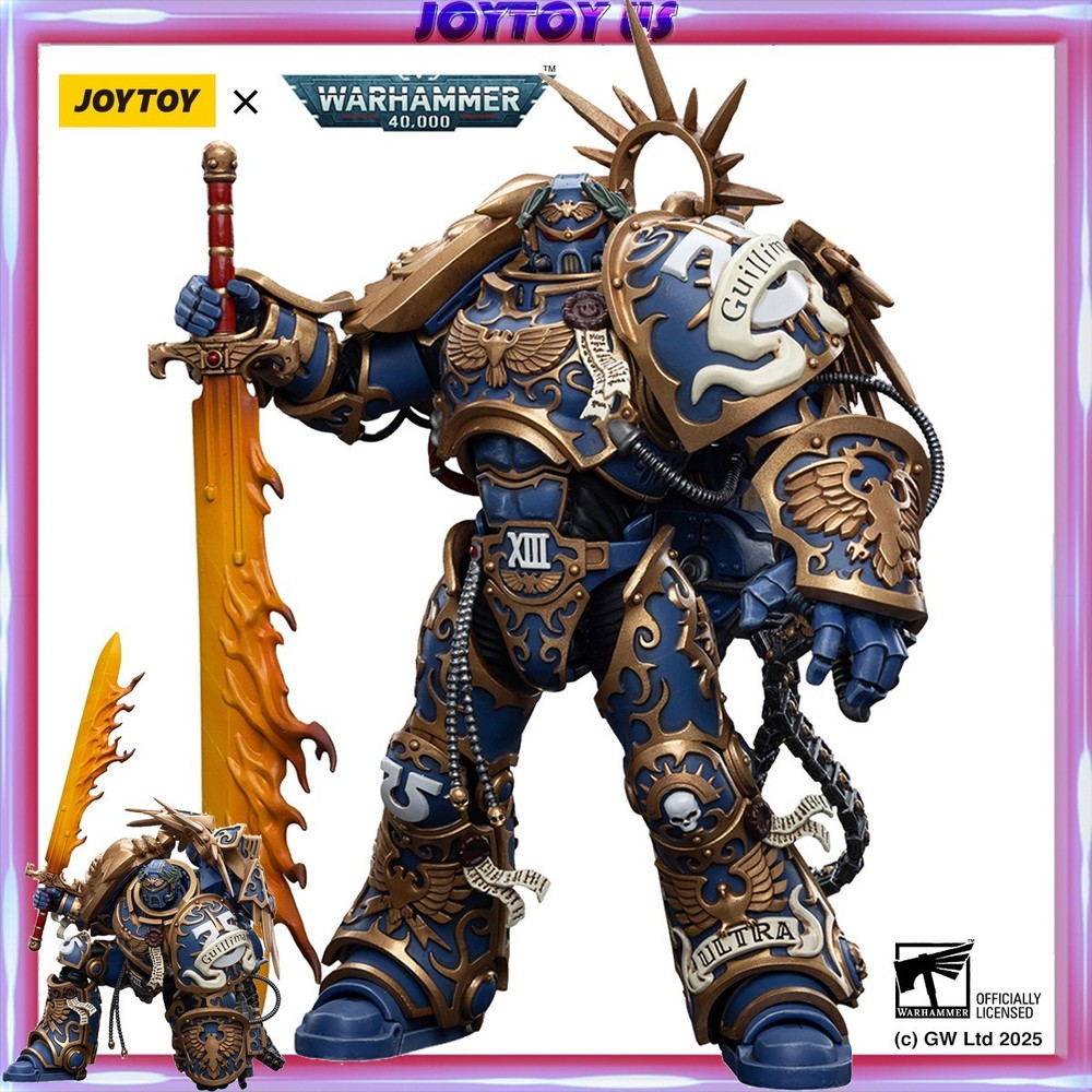 JOYTOY Warhammer 40K 1/18 Action Figure Ultramarines Primarch Roboute Guilliman