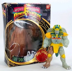 POWER RANGERS EVIL SPACE ALIENS ”KING SPHINX” 8” FIGURE BAN DAI