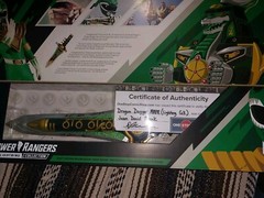 Dragon Dagger Lightning Collection Signed By Jason David Frank With COA