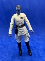Star Wars Ahsoka Figure: Grand Admiral Thrawn “B”w/resin Ysalamiri & Mouse Droid