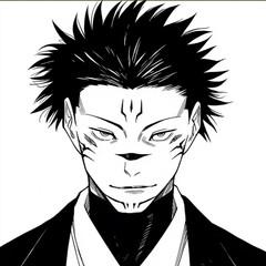 1/12 Custom Jujutsu Kaisen Sukuna (Megumi Body) Head Carving For 6″Romankey