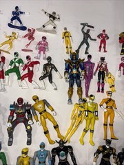 Huge Enormous Lot Bandai Power Rangers Action Figures 1990’s 2000’s Movie Loose