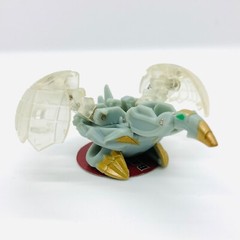 Very Rare Bakugan BakuMutation Half Haos Half Clear Wired 620G Translucent