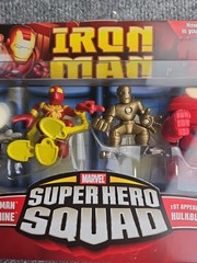 IRON MAN The Genius Of Tony Stark MARVEL SUPER HERO SQUAD 2008 New In Package