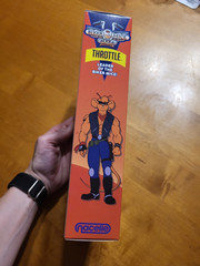 Biker Mice From Mars Throttle with Sprocket Launcher Hotdog Nacelle Figure 2024