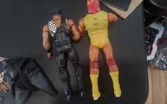 WWE Mattel Legends series #24 Faarooq x2 w/chase hulk hogan kurt angle the who