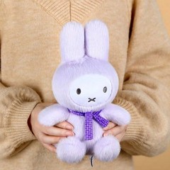 Cute Miffy Rabbit Plush Toy Soft Bunny Stuffed Animal Doll Sitting 25cm Gift