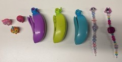 Cepia BANANAS BUNCH of 3 Peel to Reveal Animal Figures Lot