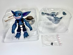 Plunderlings Captain Ash Lone Coconut Kickstarter figure complete