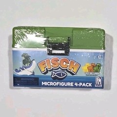 PhatMojo Fisch Collectible Micro Figure 4 Pack Tackle Box – New