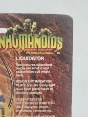 1986 INHUMANOIDS LIQUIDATOR Earth Corps MOC,MOSC Factory Sealed Hard To Find