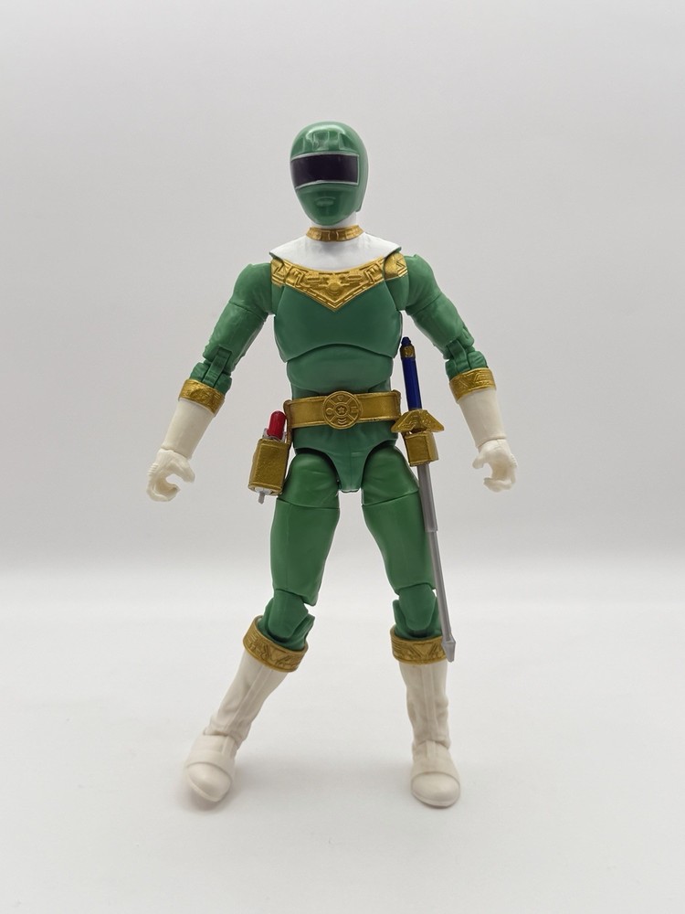 Power Rangers Zeo Lightning Collection: GREEN Ranger 6” Figure Mighty Morphin