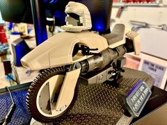 BATTLESTAR GALACTICA Colonial Flying Motorcyle 13″ 1/8 Custom 3d Model Kit