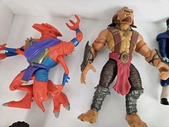 Large 1990’s Action Figure Toy Lot; Scooby Doo, Power Rangers, Ninja Turtles Etc