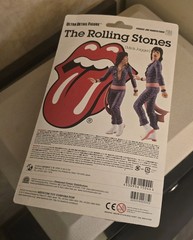 7″ Mick Jagger Action Figure With Original Round Base and Original Box