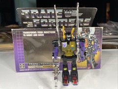 Vintage Transformers Action Figure With Box weapon KICKBACK G1 hasbro T2-9