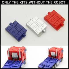 Head Back Cover Flying Backpack Alarm light Fills Upgrade kit For SS86 OP Prime