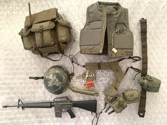 1/6 Scale Figure Vietnam War US MACV SOG USMC Navy Seals Combat Gears Lot ARVN S
