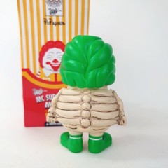 Ron English Popaganda X Secret Base Mc Supersized Bones Green 4″ Mindstyle