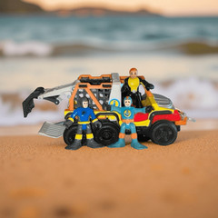 Fisher-Price Imaginext Mega Bite Shark & Jeep & Diver Figures