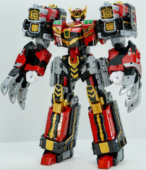Metal Cardbot S BLASTRAIN Blast Train Red Transforming Robot Korean Toys