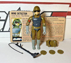 GI Joe Tripwire 1983 v1 *100% COMPLETE w/File Card, Near Mint!* Vintage ARAH