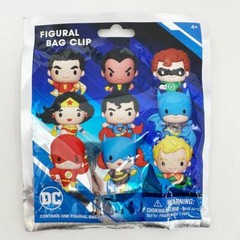 DC Super Heroes – Figural 3D Bag Clip – YOU CHOOSE!