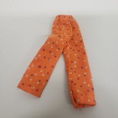2009 NECA 7 Inch Coraline Doll, Orange Pajamas Pants Only fabric clothing.