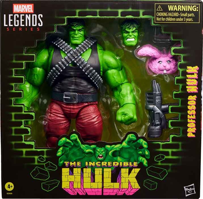 Marvel Legends Incredible Hulk Professor Hulk 7″ Deluxe Action Figure In Stock