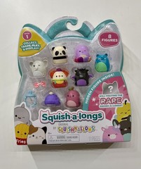 Squish-a-longs by Squishmallows Series 1, 8-Mini Figures 11-Piece Set NEW IN BOX