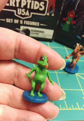 New Cryptids USA set of 5 figures by Archie McPhee Bigfoot, Mothman, and more!