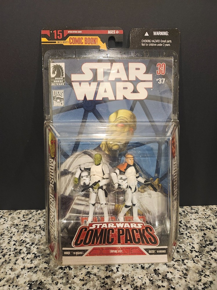Mouse & Basso in Disguise Comic Packs STAR WARS 30th 15 NEW MIB