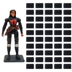 Upgrade Version Lot 50 Stand Base For Vintage GI JOE 3.75” G.I. 1980’s Figure H