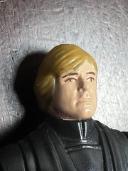 VINTAGE KENNER STAR WARS 1983 LUKE JEDI HONG KONG WITH CAPE RARE NO NOSE RUB!