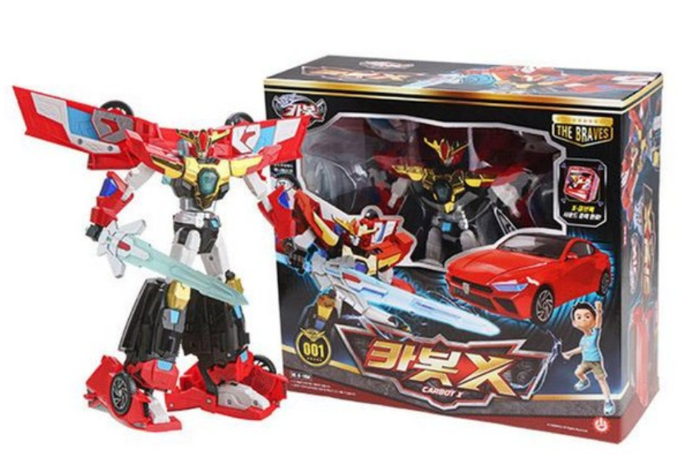 Choirock Hello Carbot The Braves CARBOT X Robot Car figure X-Cube Pack 2025
