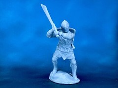 Tabletop Figure medieval knight 60mm Detailed Knight Sculpture