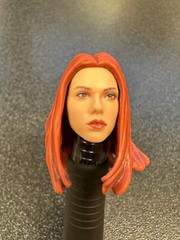 Marvel Legends BLACK WIDOW (HEAD STRAIGHT HAIR) 6″ Scale MINT (WINTER SOLDIER)