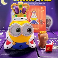 POP MART Minions Bedtime Stories by Bob and Tim Blind Box Confirmed Figure Toys