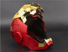 Iron Man Gold MK5 Helmet Electronic Voice Activated Open&Close Mask Autoking New