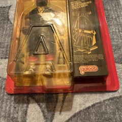 VINTAGE 1983 GALOOB A-TEAM MR. T B A BARACUS ACTION FIGURE ON CARD – WEAR READ!
