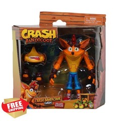 Crash Bandicoot Bandai Deluxe Edition Action Figure | 16.5cm Toy with 16 Poin…