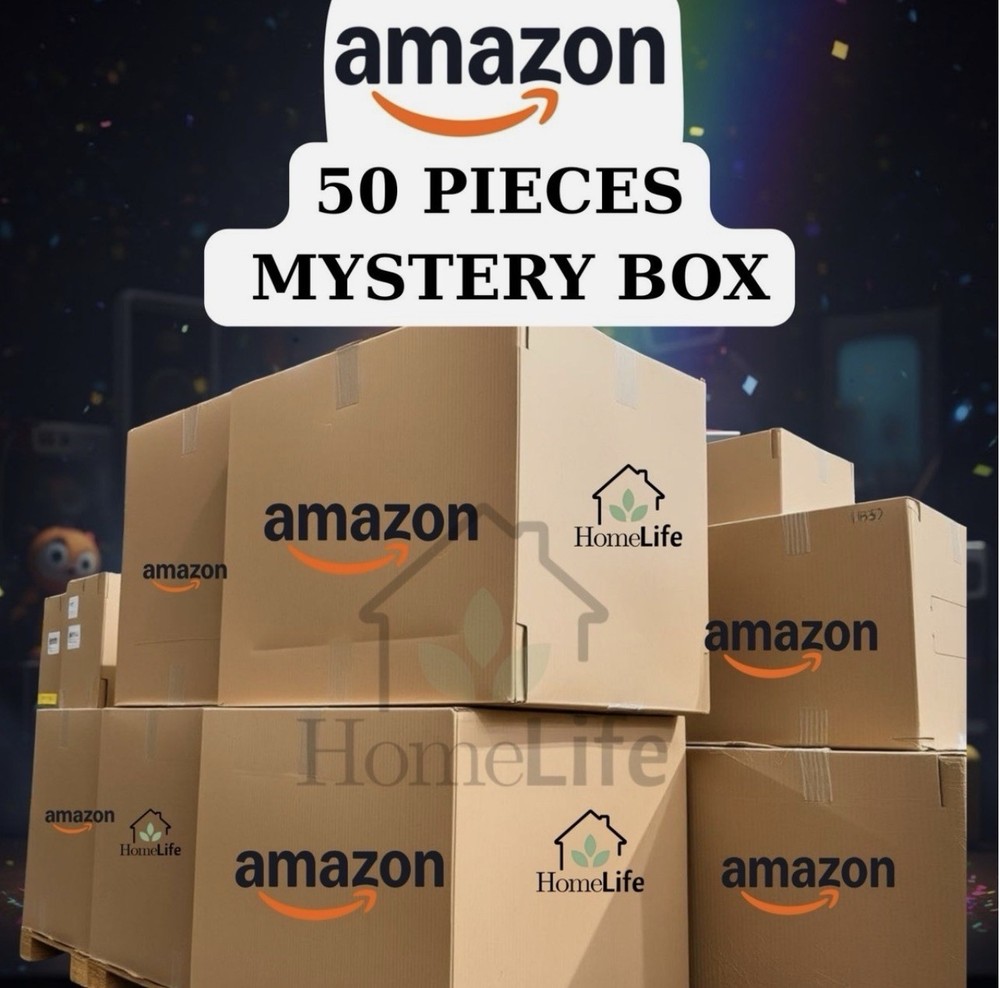 Amazon 50 Pcs Mystery Box – Unbox the Unexpected, Random Collectible Items
