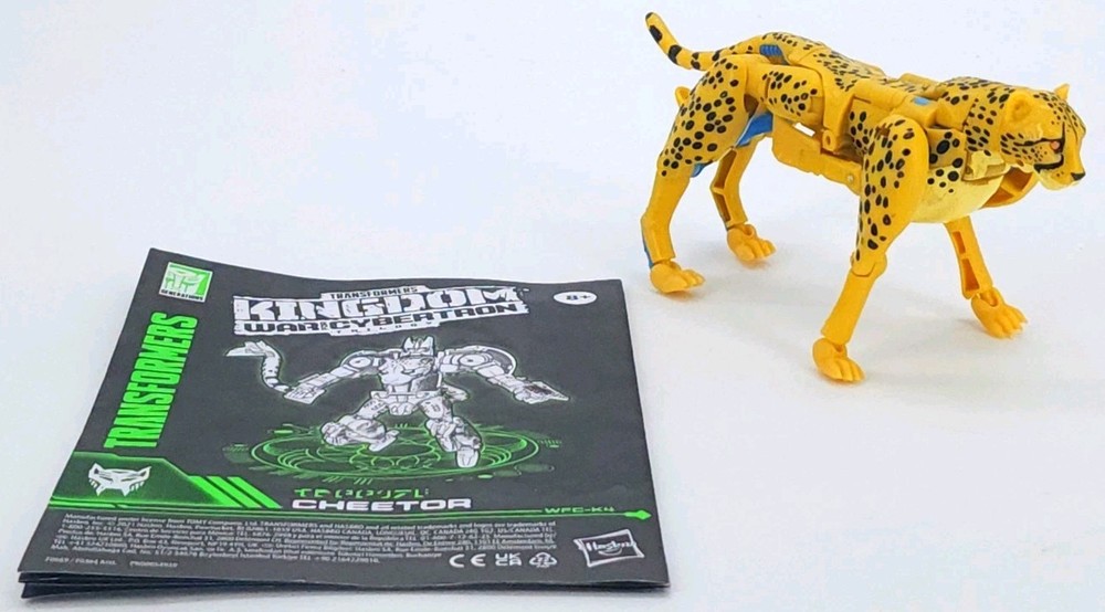Transformers Kingdom Cheetor Complete Deluxe War For Cybertron Wfc