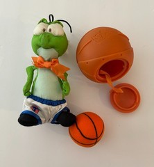 Vintage 1996 Bang Space Jam Green Monstars Plush Playmate Toy 100% Complete