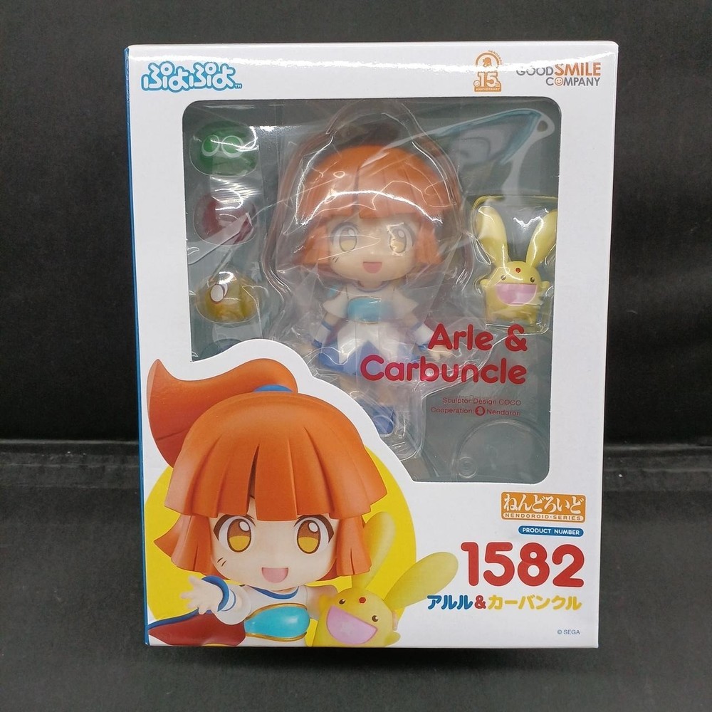 Nendoroid 1582 Puyopuyo Quest Arle Nadja Carbuncle Figure Good Smile Japan NEW