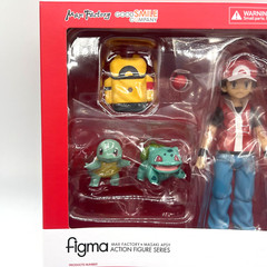Max Factory figma Pokemon Red Trainer No.356 Pocket Monster Action Figure Japan