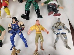 Large 1990’s Action Figure Toy Lot; Scooby Doo, Power Rangers, Ninja Turtles Etc
