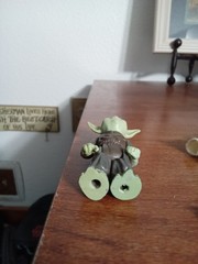 Vintage Kenner Star Wars 1980 Yoda Figure Complete w/ Orange Snake HK *PLS READ*