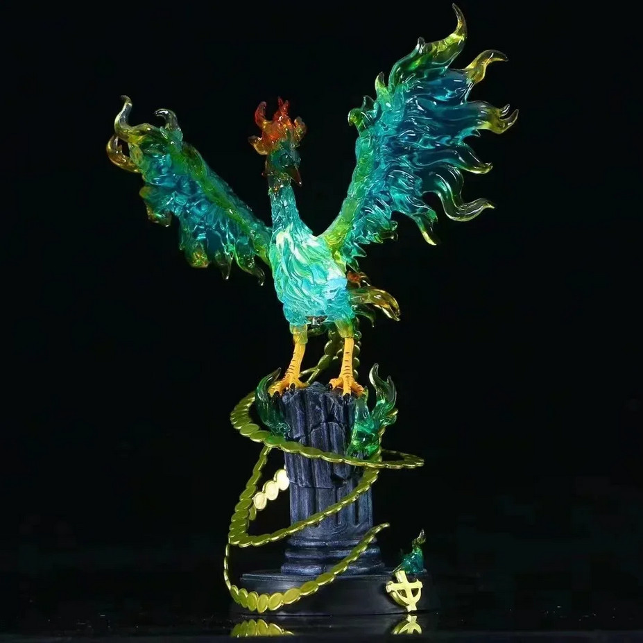 27cm Marco Phoenix Form Figure – One Piece Whitebeard Pirates Model Statue Toy