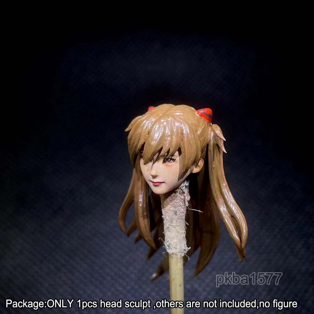 Premium 1/12 Female Girl Head Sculpt Soldier Head For 6″ Romankey Action Figure